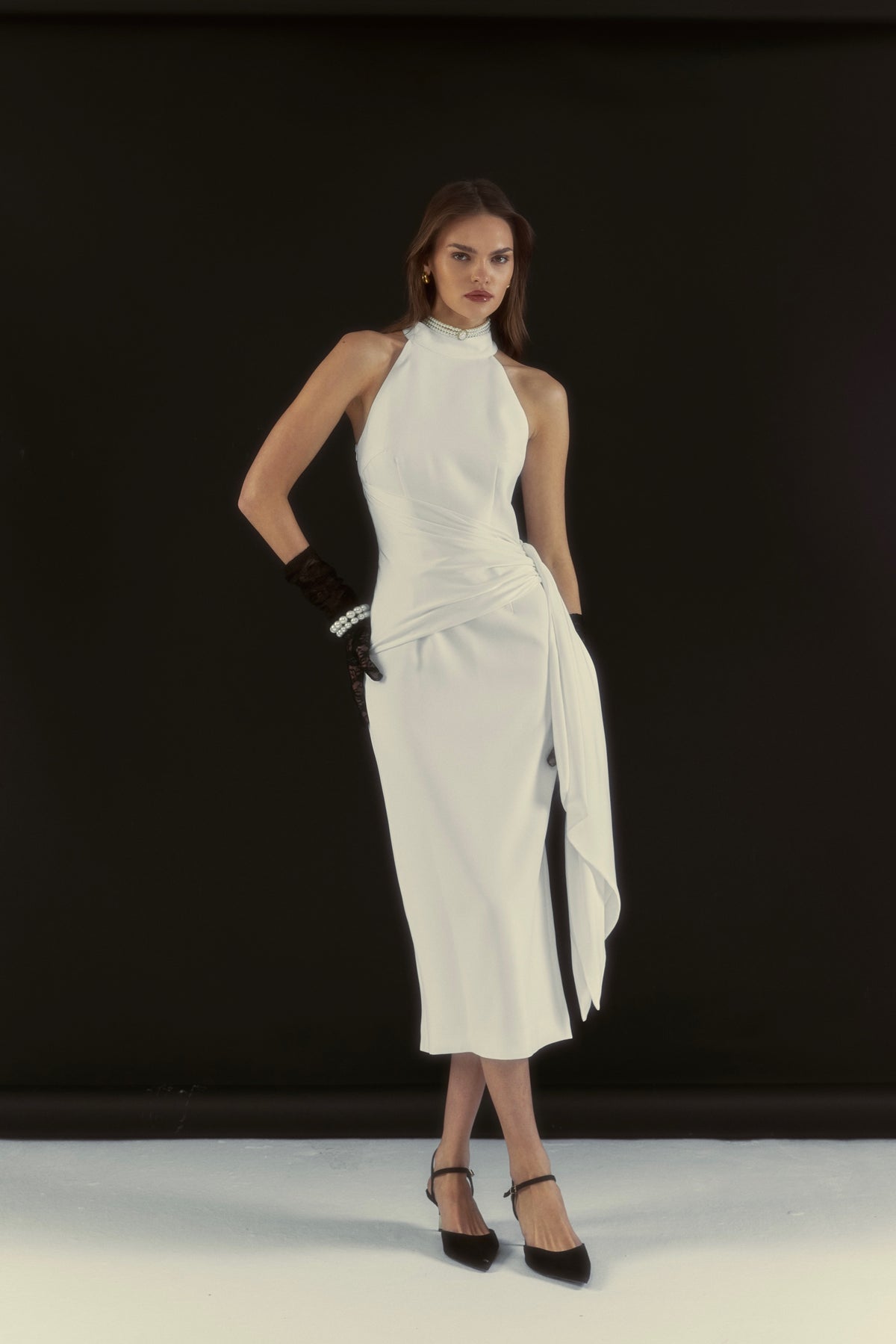 Audrey Dress White