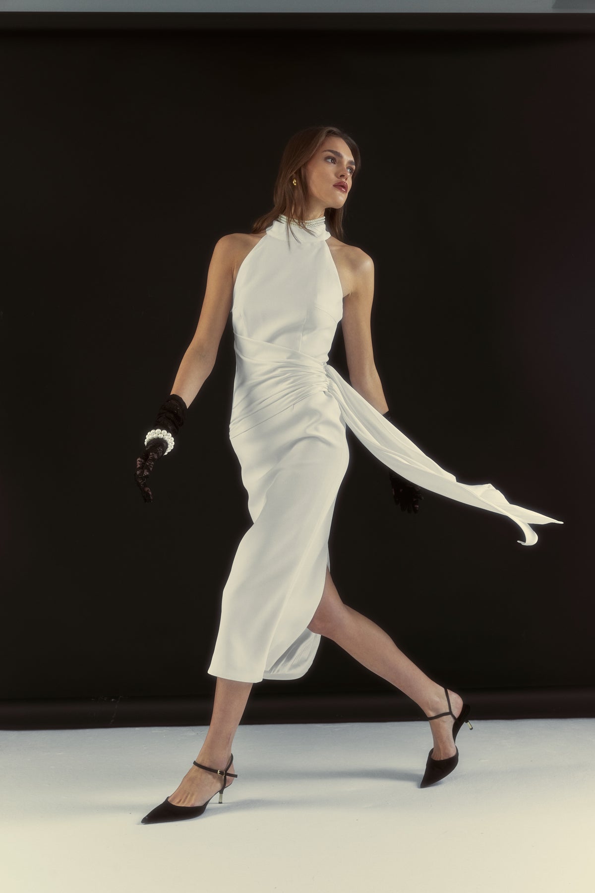 Audrey Dress White