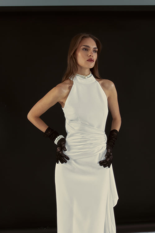 Audrey Dress White