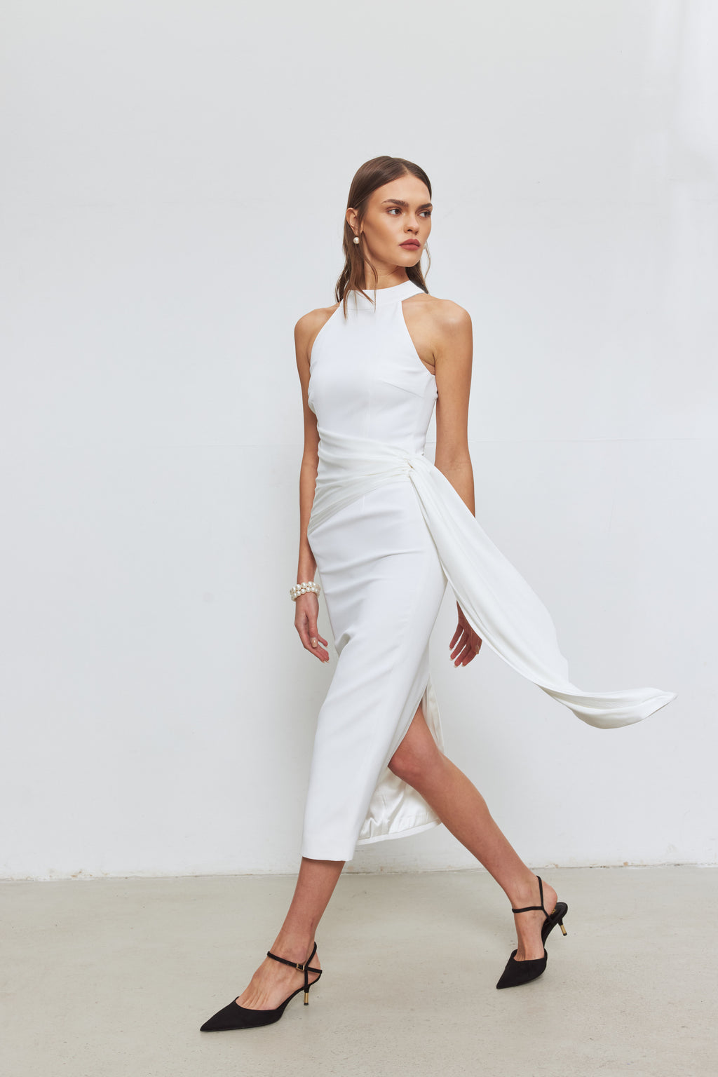 Audrey Elbise Beyaz